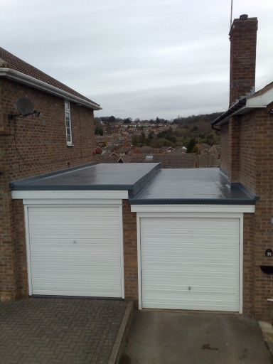 ADJOINING GARAGE ROOFS IN CHESTERFIELD