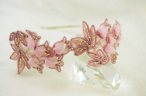 The Bacall Bridal Tiara by The Lilac Tree
