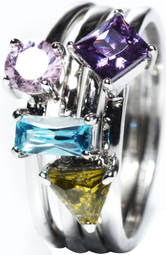 Stack Rings Sterling Silver 925