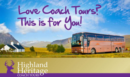 Tour the Scottish Highland in style with Highland Heritage Coach Tours