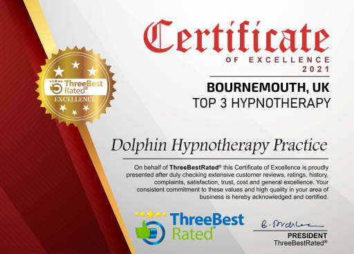 Bournemouth Hypnotherapy Certificate of Excellence