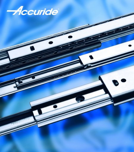 Accuride telescopic drawers slides