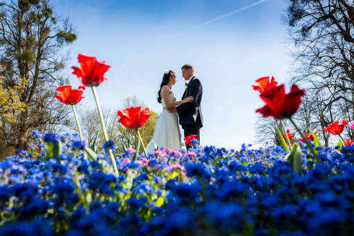 Bride and groom