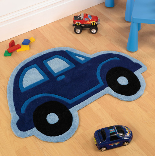 Boy's Car Rug