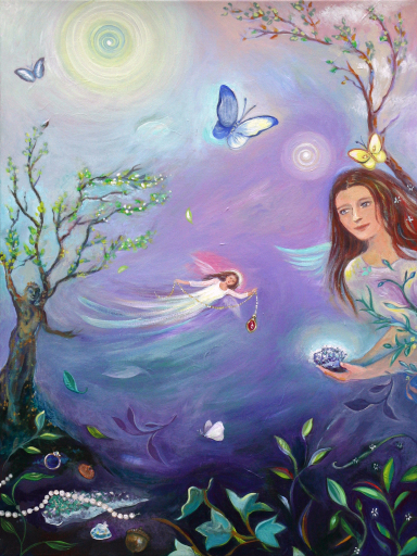 "Step forward into the light and be healed."