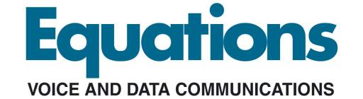 Equations Voice and Data Communications