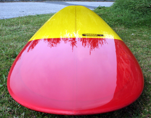 Custom Surfboard - Resin Tint