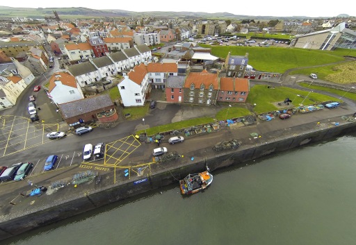 Aerial photographer in Scotland