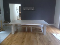 natural oak refectory dining tables