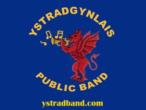Ystradgynlais Brass Band - Bugling Dragon Logo