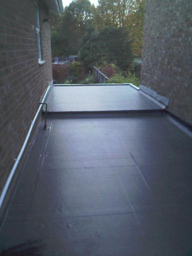 Linked Garage roof
