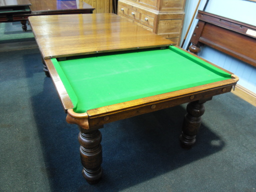 Antique Snooker Table. Antique Snooker Diner.