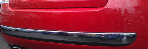 Colour matched rear parking sensors