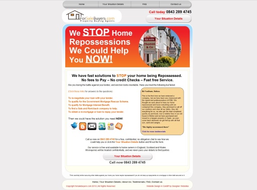 For Sale Buyers I Stop UK Repossessions