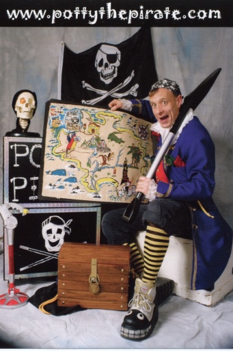 Potty the Pirate's storytelling magic show