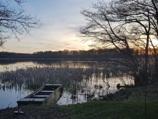 A boat with each lodge at the Tranquil Otter