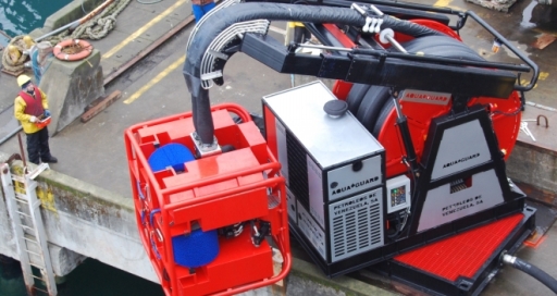 one of the URO oils skimmer sytems