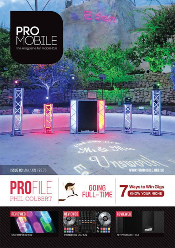 SoundONE Featured on the cover of Pro Mobile Mag