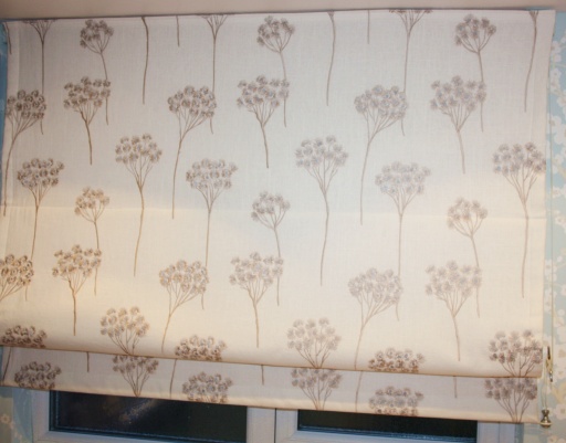 Custom made Roman Blinds