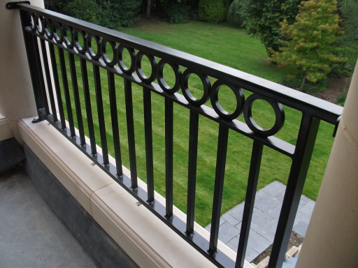 mild steel balcony rail