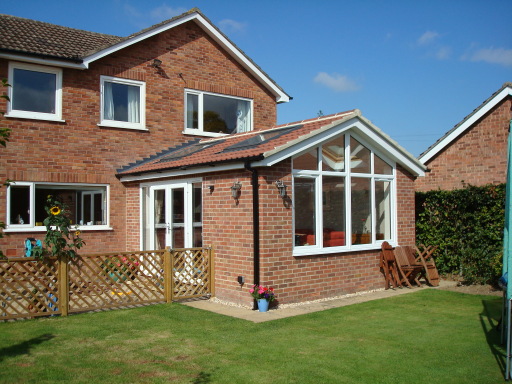 One of the orangery / garden rooms we have had the pleasure to design for our clients