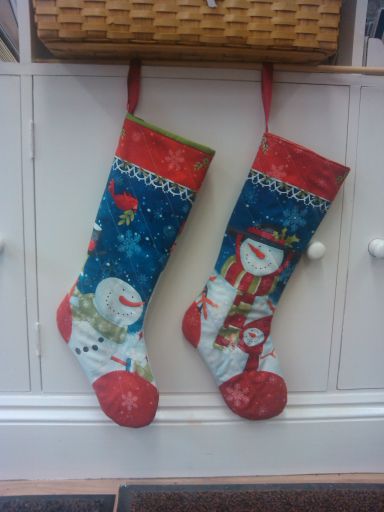 Christmas stockings panel