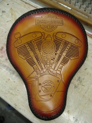 Harley Shovelhead Seat