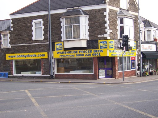 The New Showroom at junction of Crwys Rd and Whitchurch Rd Cardiff