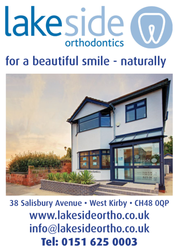 Display advert for Lakeside Orthodontics in West Kirby