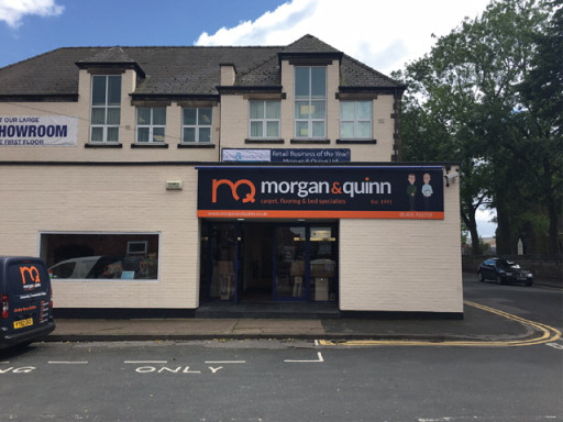 Morgan &amp; Quinn carpet shop front