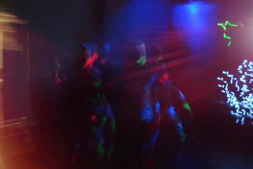 light and laser show
