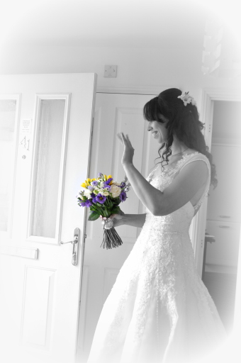 One of Cornwall's happy brides.