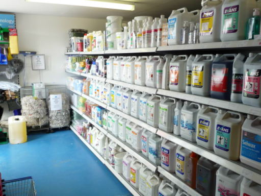 Our Retail Shop at Narbeth open to the public for all your cleaning products 9am to 5.30pm