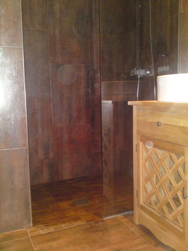 brown wetroom