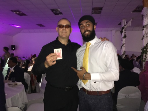 Great day performing in leicester at a asian wedding