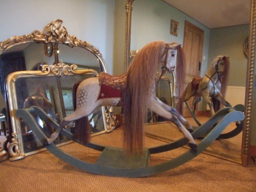 Antique Rocking Horse G &amp; J Lines