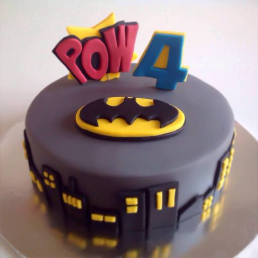 Batman birthday cake