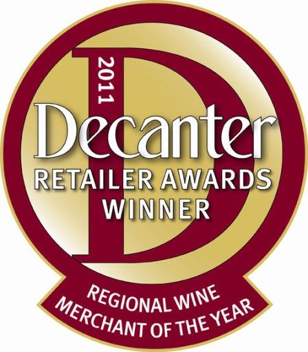 Decanter Regional Wine Merchant of the year 2011 - Tanners Wines