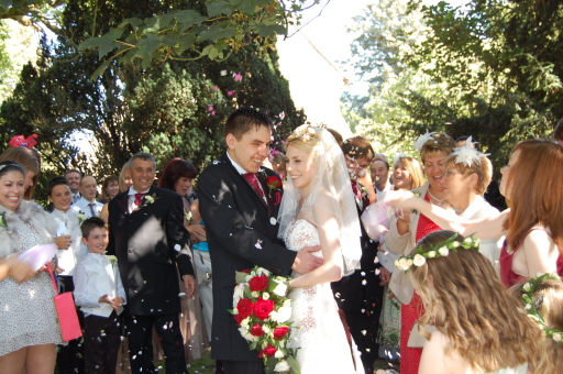 Confetti and Lace the end of a perfect day. xx