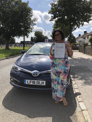 Passed 1st time in West Wickham 