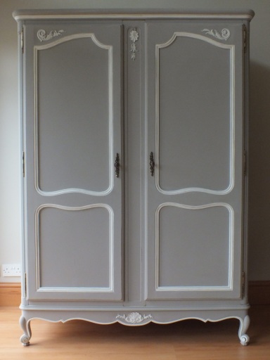 French 2 door provencal armoire