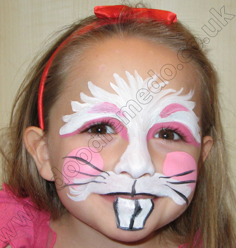 Rabbit Face Paint Torquay