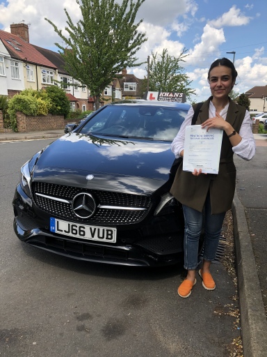 Passed 1st time in West Wickham 