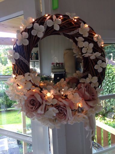 Floral Mirror