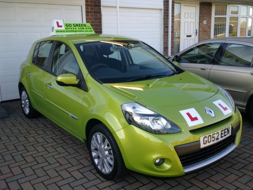Tuition car - Renault Clio 1.5dci Dynamique.