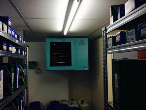 Powrmatic Heater installation