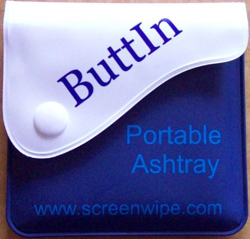 ButtIn portable pocket ashtray