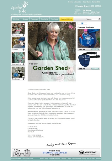 Metanym Web Design Lincolnshire Example Site