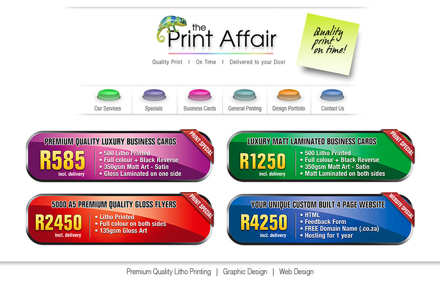 The Print Affair Heritage Park, Somerset West, 7130