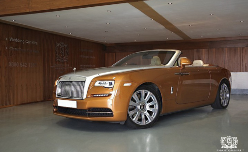 Tuscan Sun &amp; Jubilee Silver Rolls Royce Dawn